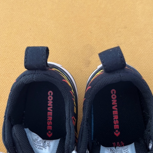 Converse All Stars flames low top baby size 3 - Picture 5 of 9